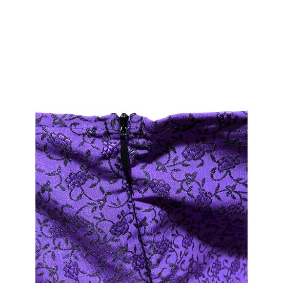 Whimsygoth Babydoll Mini Dress Recycled Vintage USA Playful Minimalist Cottage - Picture 6 of 10